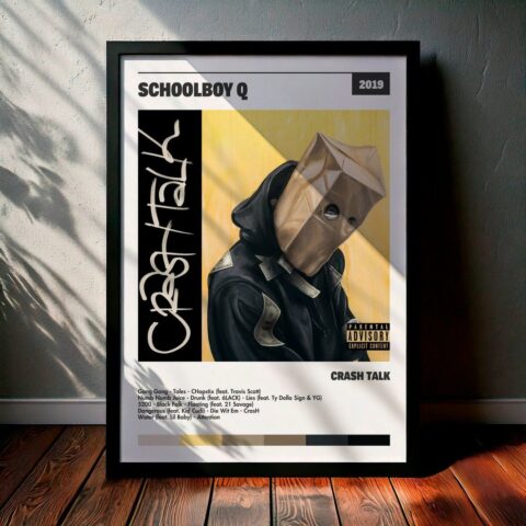 Cuadro ScHoolboy Q - CrasH Talk