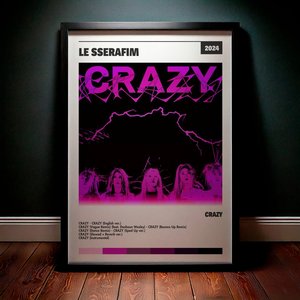 Cuadro LE SSERAFIM - CRAZY