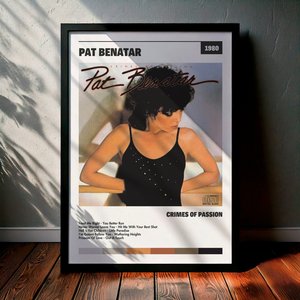 Cuadro Pat Benatar - Crimes Of Passion