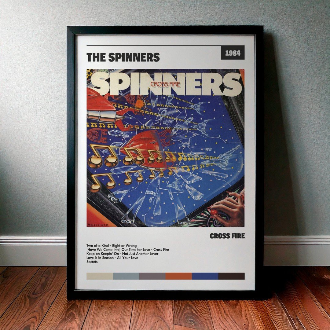 Cuadro The Spinners - Cross Fire