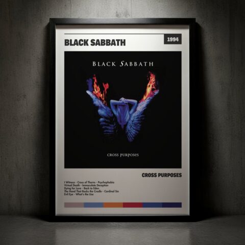 Cuadro Black Sabbath - Cross Purposes