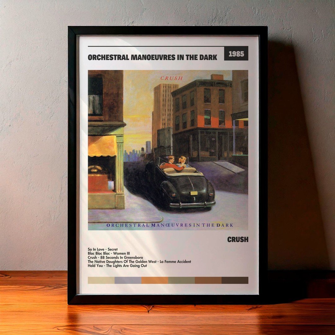 Cuadro Orchestral Manoeuvres In The Dark - Crush