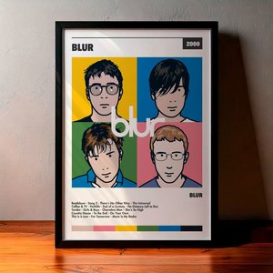 Cuadro Blur - The Best of Blur