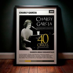 Cuadro Charly García - Cuarenta Obras Fundamentales