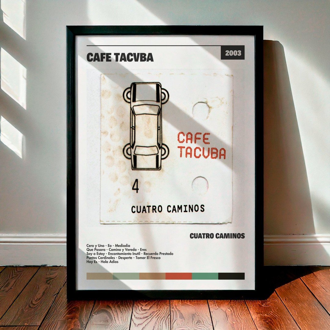Cuadro Café Tacvba - Cuatro Caminos