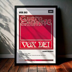 Cuadro Vox Dei - Cuero Caliente