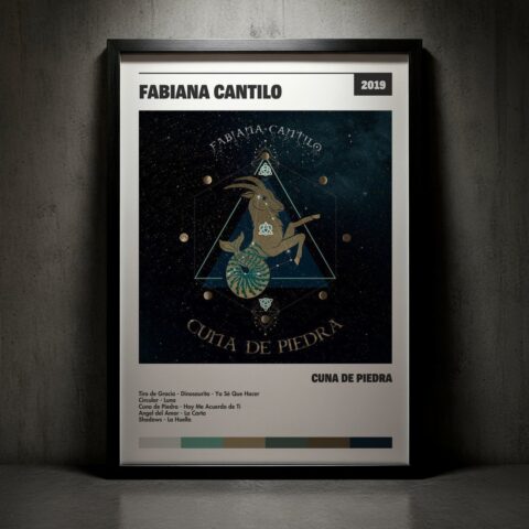 Cuadro Fabiana Cantilo - Cuna de Piedra