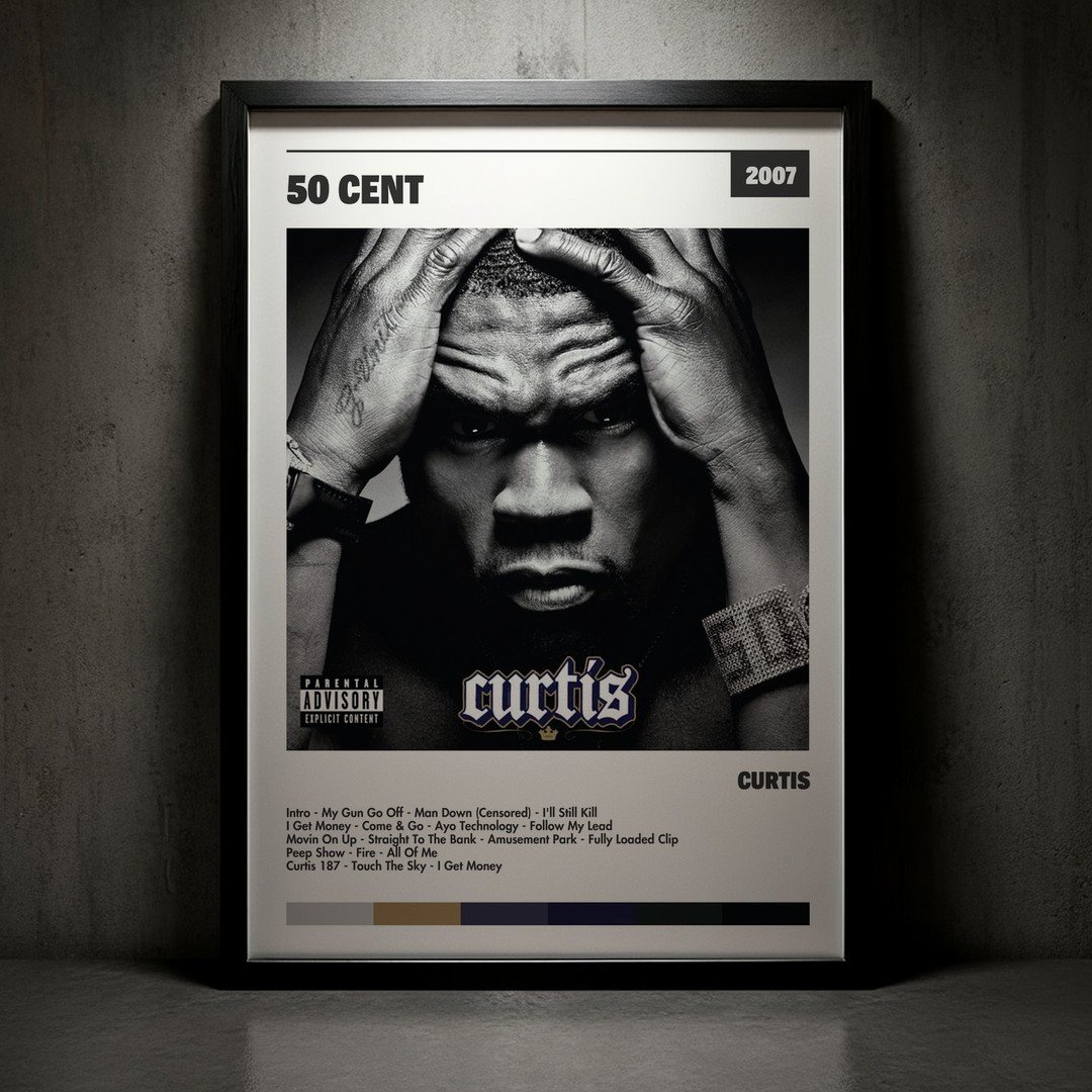 Cuadro 50 Cent - Curtis