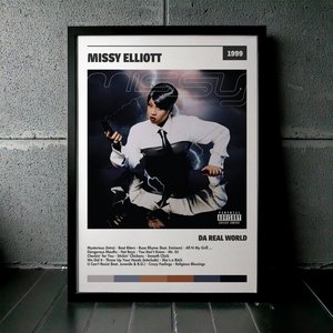 Cuadro Missy Elliott - Da Real World