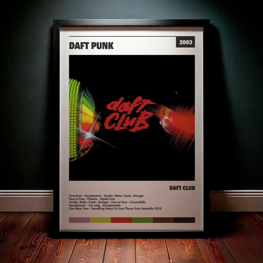 Cuadro Daft Punk - Daft Club