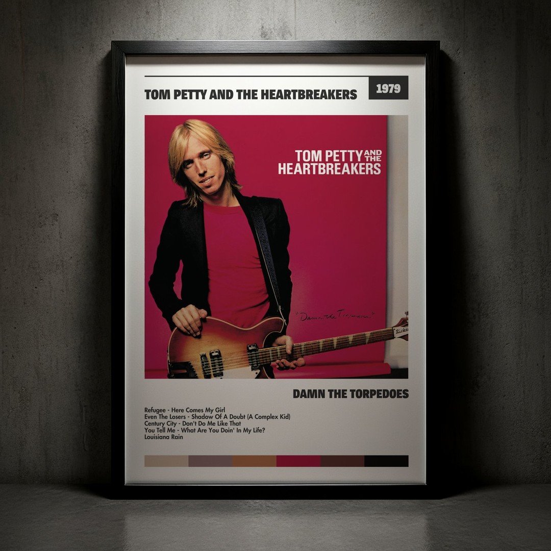 Cuadro Tom Petty and the Heartbreakers - Damn The Torpedoes