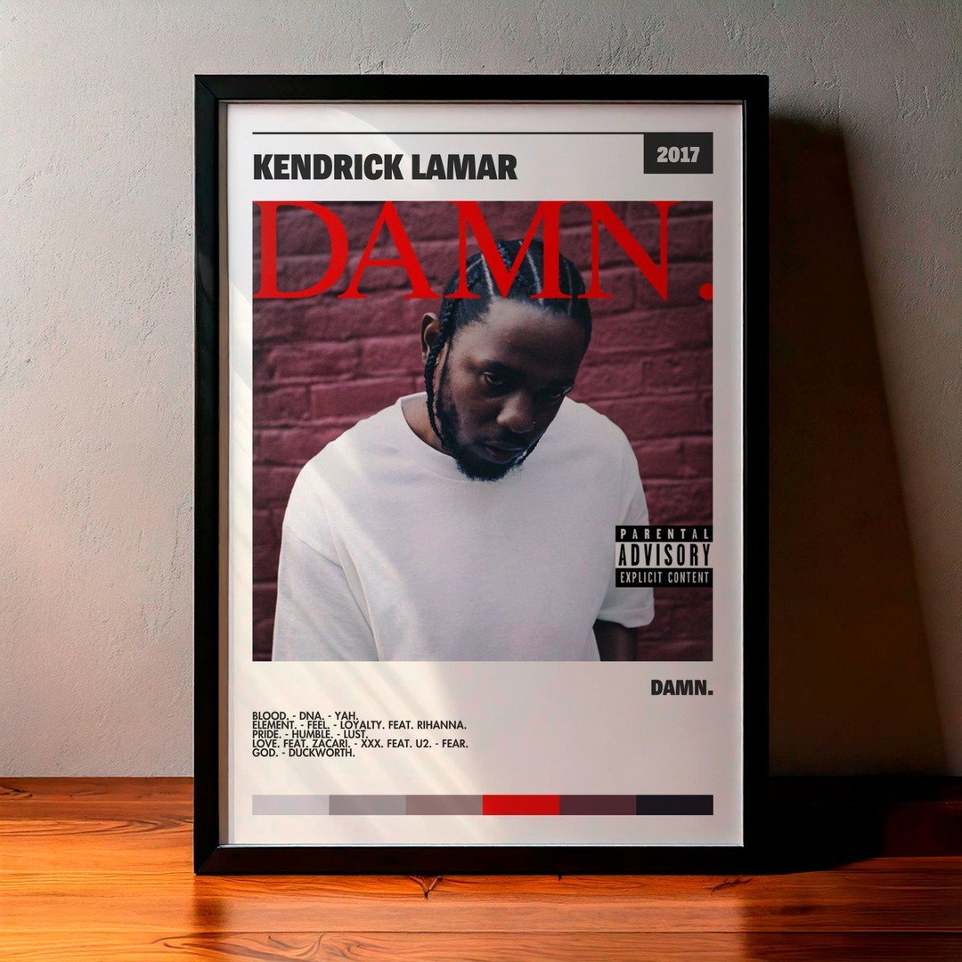 Cuadro Kendrick Lamar - DAMN.