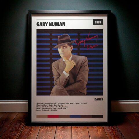 Cuadro Gary Numan - Dance