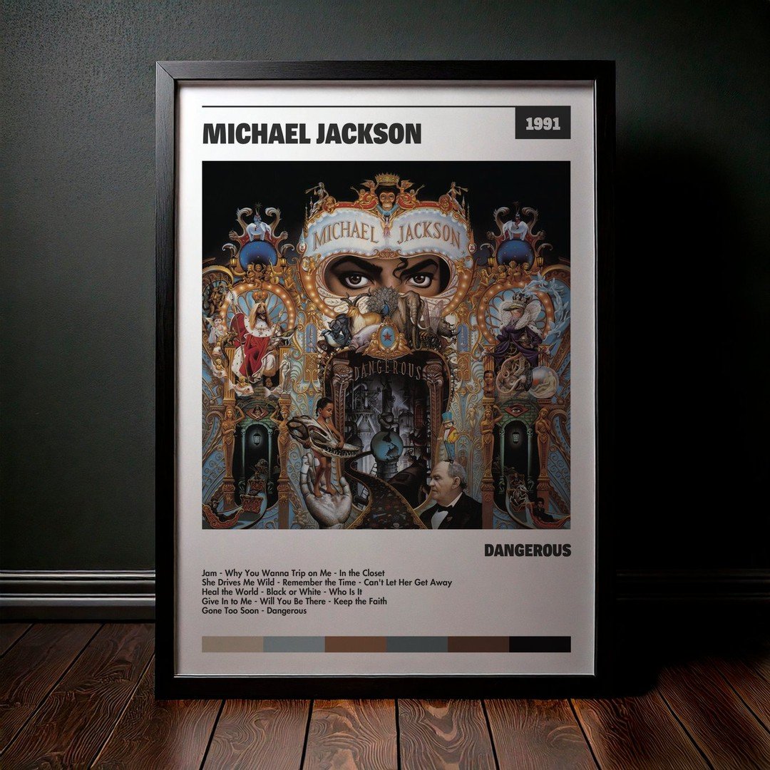 Cuadro Michael Jackson - Dangerous