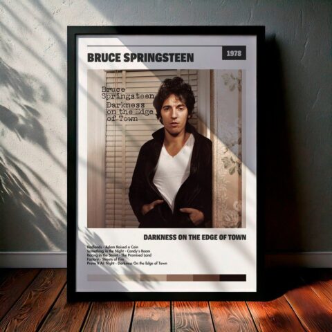 Cuadro Bruce Springsteen - Darkness On the Edge of Town