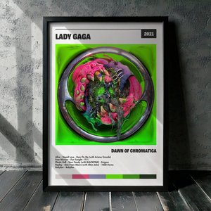 Cuadro Lady Gaga - Dawn Of Chromatica