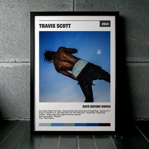 Cuadro Travis Scott - DAYS BEFORE RODEO
