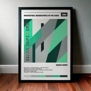 Cuadro Orchestral Manoeuvres In The Dark - Dazzle Ships