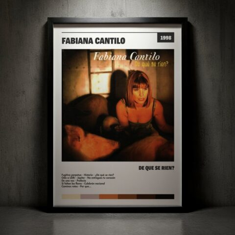 Cuadro Fabiana Cantilo - De Que Se Ríen?