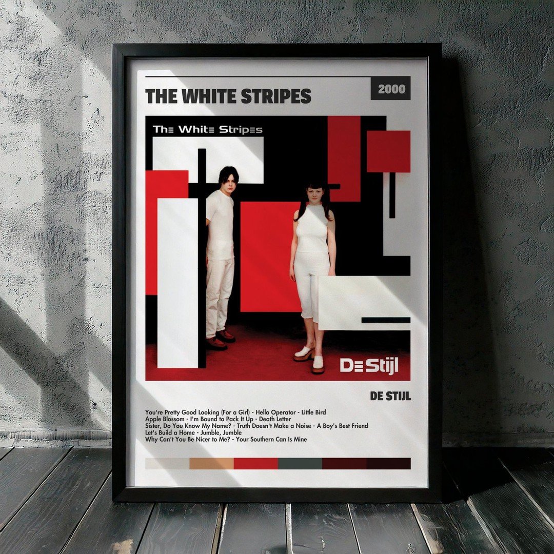 Cuadro The White Stripes - De Stijl