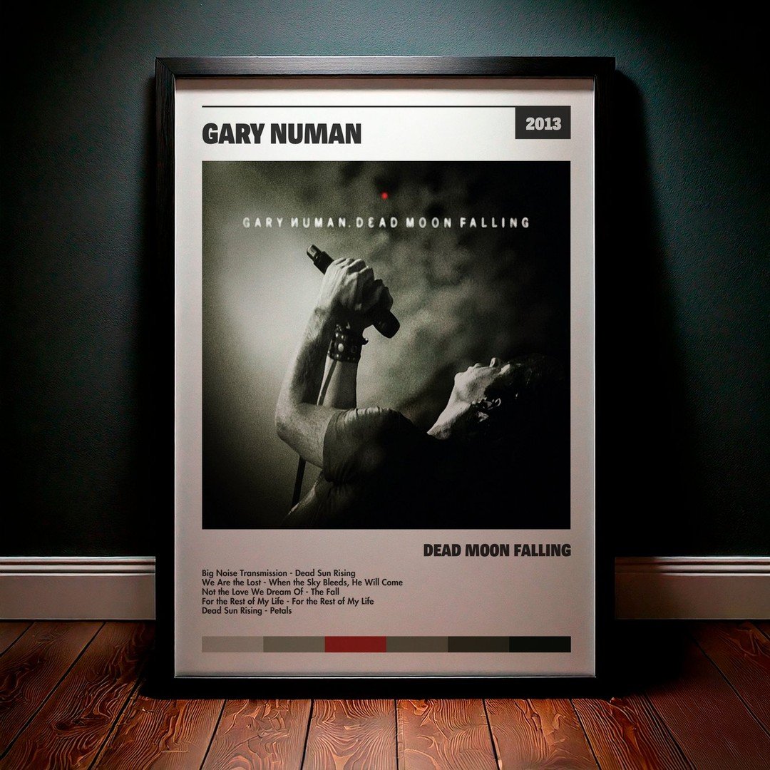Cuadro Gary Numan - Dead Moon Falling