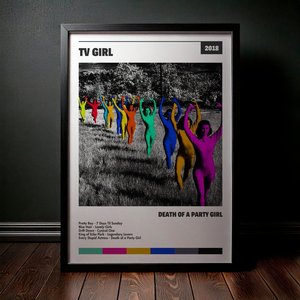 Cuadro TV Girl - Death of a Party Girl