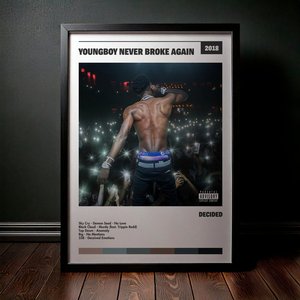 Cuadro YoungBoy Never Broke Again - Decided