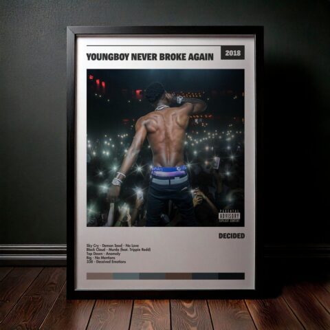 Cuadro YoungBoy Never Broke Again - Decided