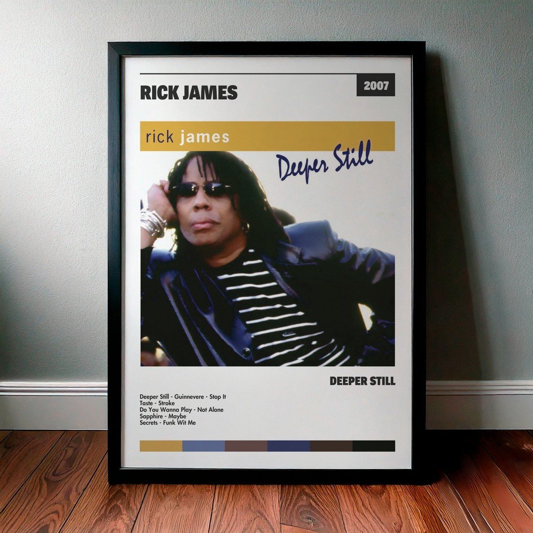 Cuadro Rick James - Deeper Still