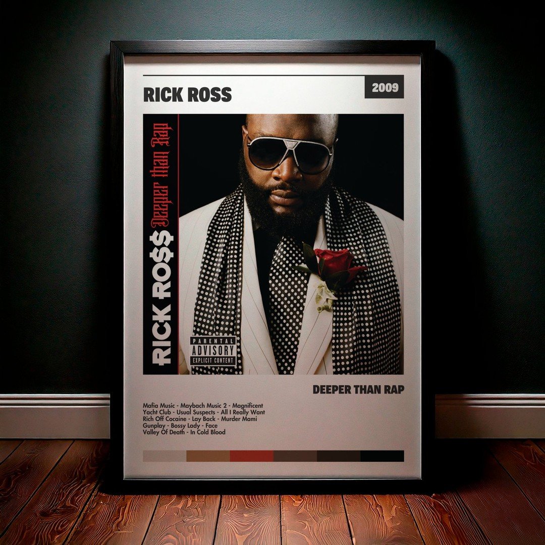 Cuadro Rick Ross - Deeper Than Rap