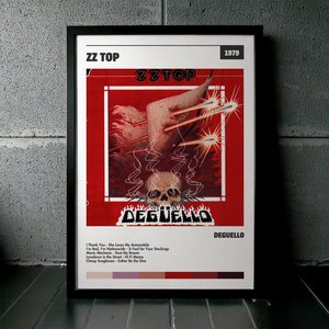 Cuadro ZZ Top - Deguello