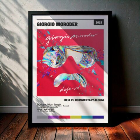 Cuadro Giorgio Moroder - Déjà vu Commentary Album