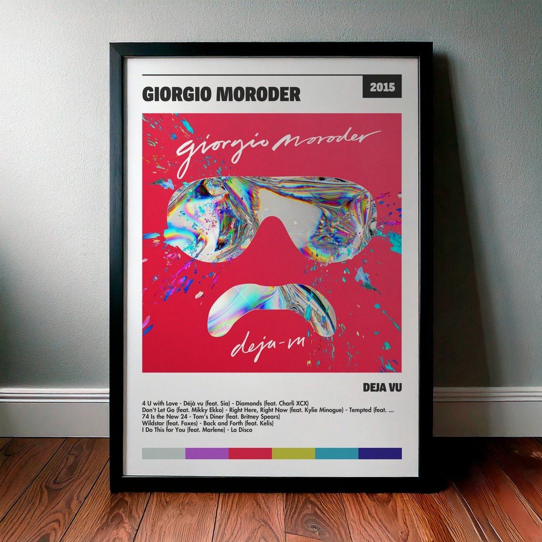 Cuadro Giorgio Moroder - Déjà vu