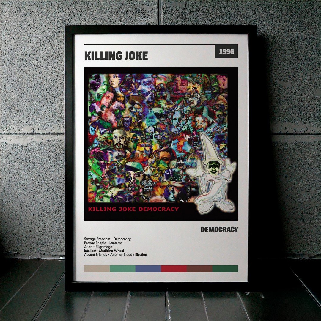 Cuadro Killing Joke - Democracy
