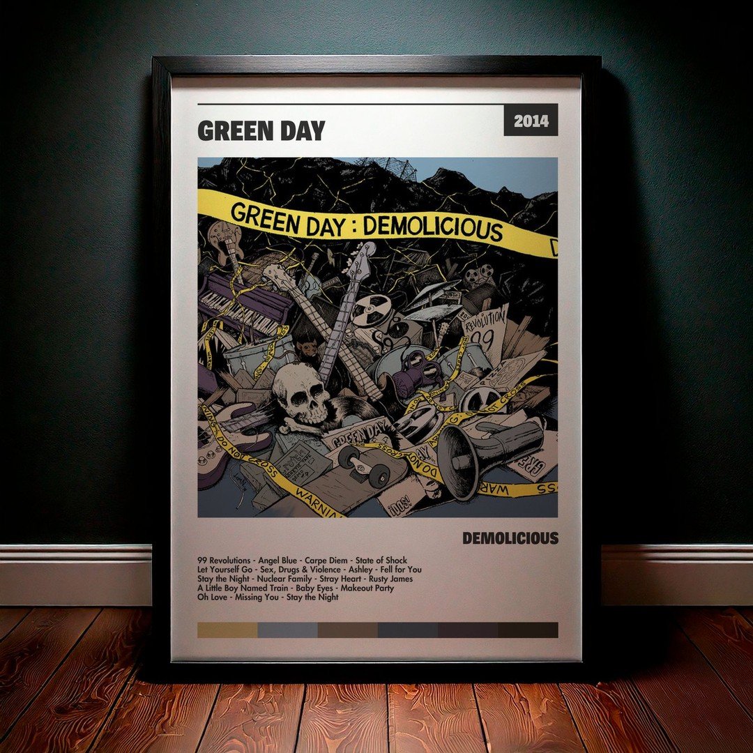 Cuadro Green Day - Demolicious