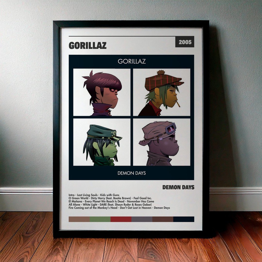 Cuadro Gorillaz - Demon Days