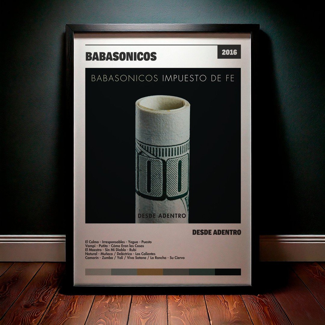 Cuadro Babasonicos - Desde Adentro