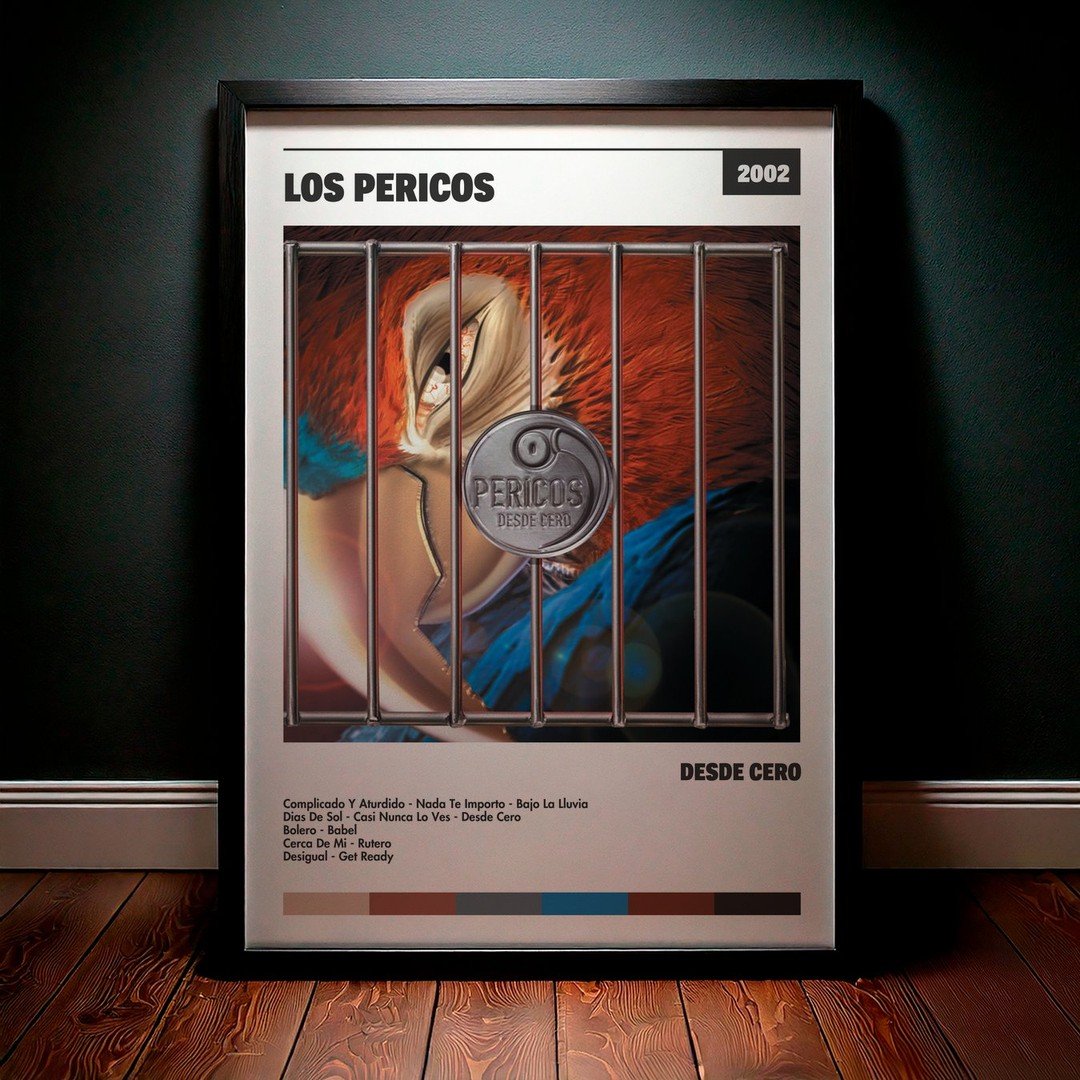 Cuadro Los Pericos - Desde Cero