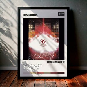 Cuadro Los Piojos - Desde Lejos No Se Ve