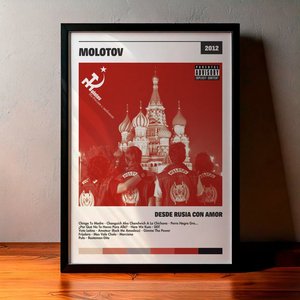Cuadro Molotov - Desde Rusia Con Amor