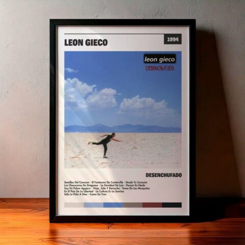 Cuadro León Gieco - Desenchufado