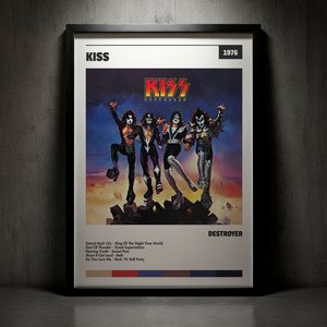 Cuadro KISS - Destroyer