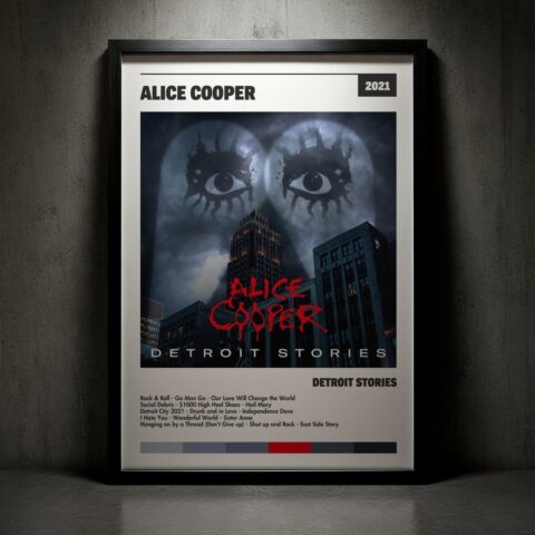 Cuadro Alice Cooper - Detroit Stories