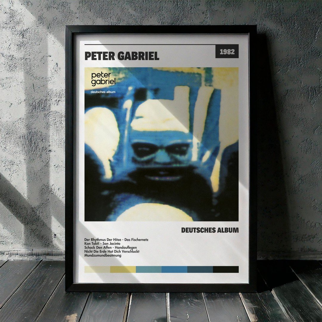 Cuadro Peter Gabriel - deutsches album