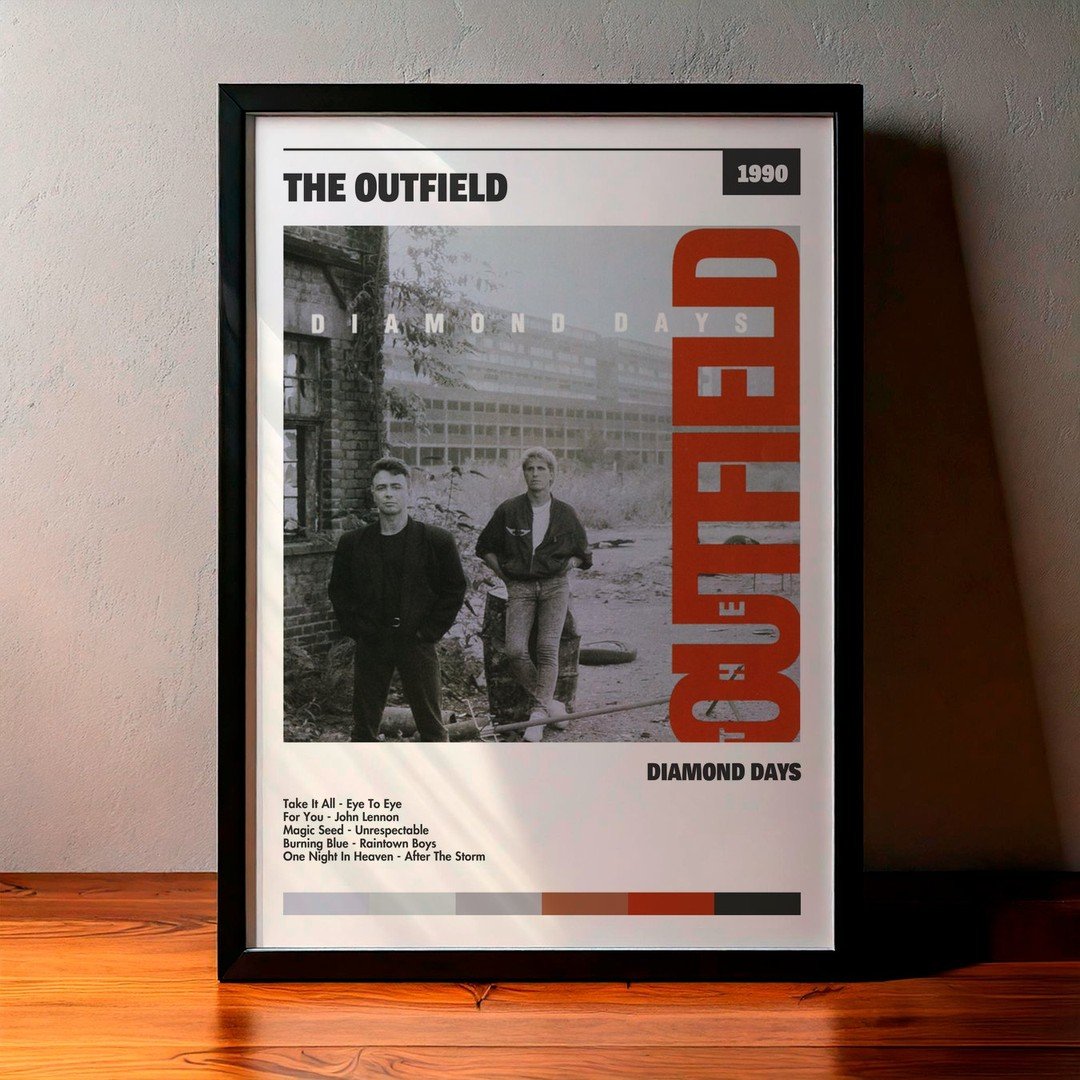 Cuadro The Outfield - Diamond Days