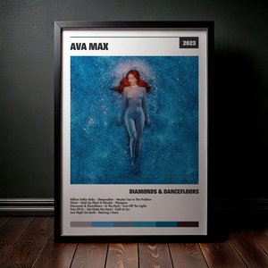 Cuadro Ava Max - Diamonds & Dancefloors