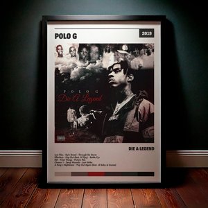 Cuadro Polo G - Die A Legend