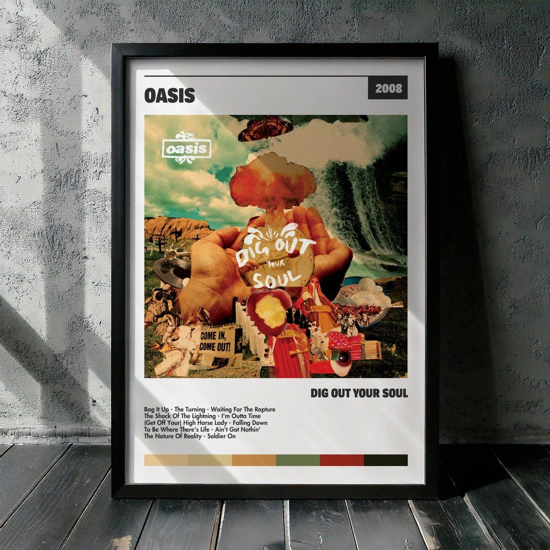 Cuadro Oasis - Dig Out Your Disco