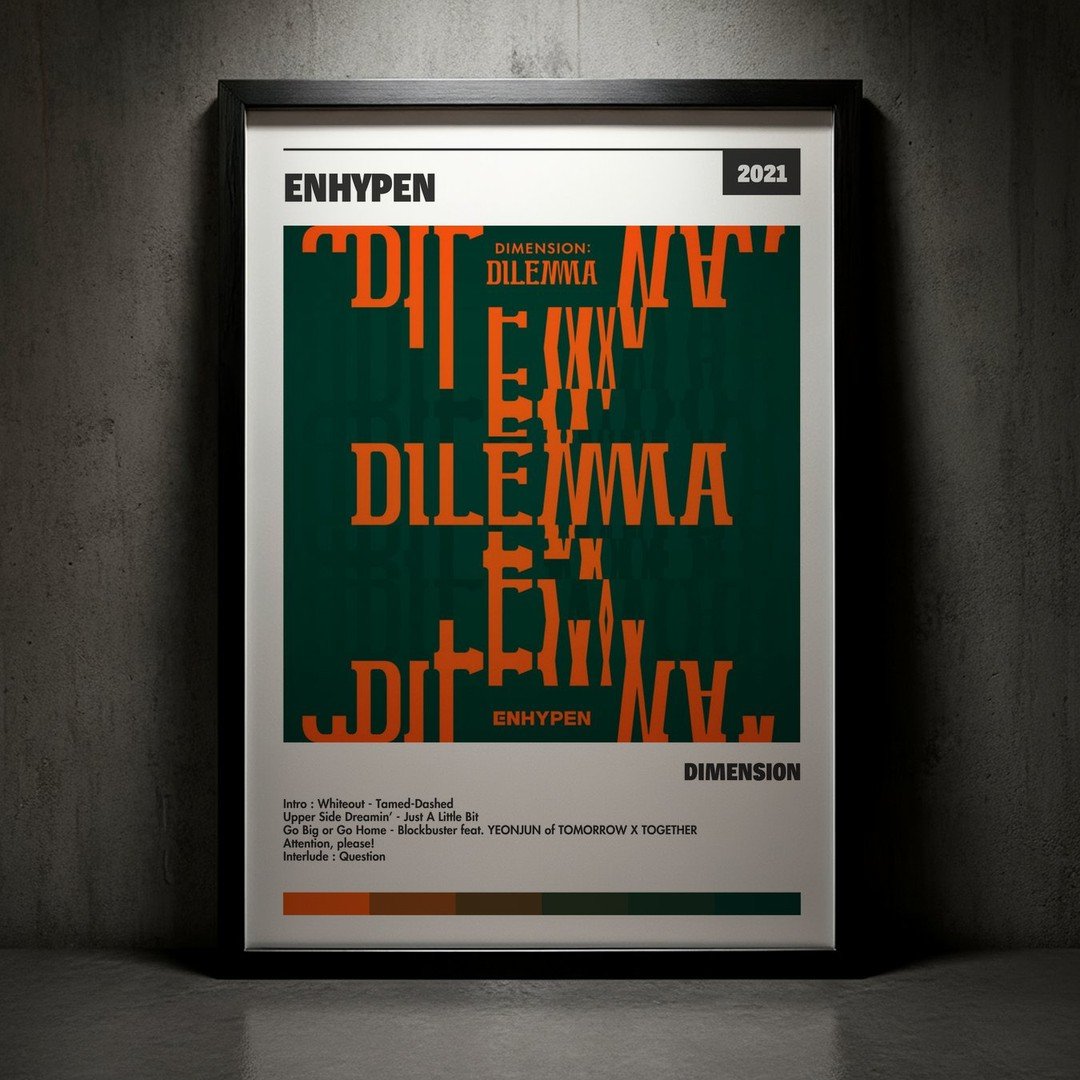 Cuadro ENHYPEN - DIMENSION