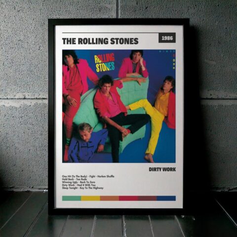 Cuadro The Rolling Stones - Dirty Work